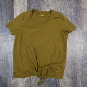 Madewell Knot Front Tee